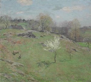 Unfolding Buds — Willard Leroy Metcalf