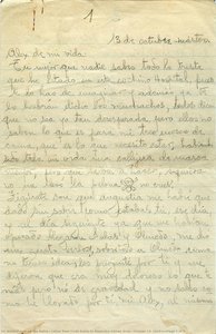 Letter From Frida Kahlo To Alejandro Gómez Arias, October 13, 1925\n\npage 1 Of 7 — Frida Kahlo, Surrealist Self-portrait