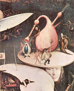 The Garden Of Earthly Delights (detail) — Hieronymus Bosch