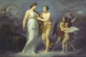 Venus Fastens The Girdle For Juno — Andrea Appiani