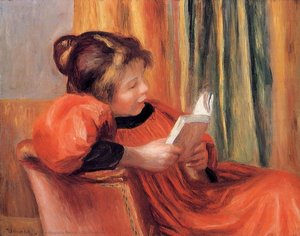 Girl Reading — Pierre-auguste Renoir