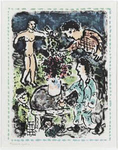 Gathering In Countryside — Marc Chagall
