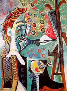 The Painter 3 — Pablo Picasso, Cubist Fragmentation