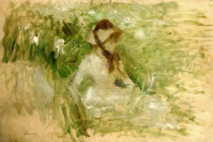 Tete De Chien Griffon, Follette — Berthe Morisot, Impressionism
