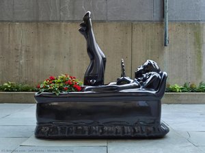 Woman Reclining — Jeff Koons
