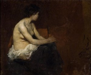 Munich Painting of Nude