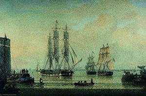 The Return Of The 'william Lee' From Calcutta — John Ward