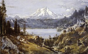 Mount Shasta From Castle Lake — Thomas Hill