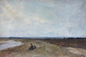 Pastures On The Dunes — Archibald David Reid