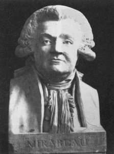 Bust Of Mirabeau — Jean-antoine Houdon, Neoclassicism