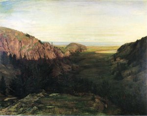 The Last Valley - Paradise Rocks — John La Farge, Romanticism