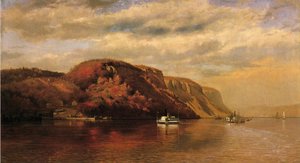 On The Hudson — John George Brown, Hudson River School