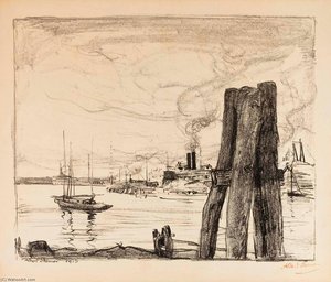 Harbor — Albert Edward Sterner