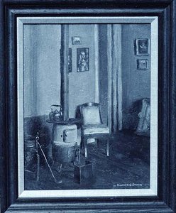 The Chair, (painting) — Howard Everett Smith