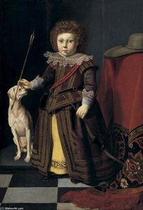 Portrait Of A Young Boy — Thomas De Keyser