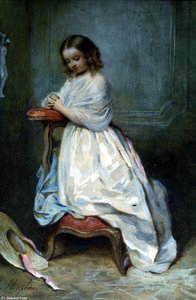 Girl In White Dress — Charles Chaplin