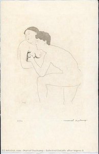 Selected Details After Ingres Ii — Marcel Duchamp