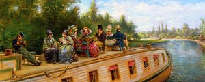 Nearing The Bend — Edward Lamson Henry