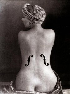 Ingre's Violin — Man Ray, Surrealism
