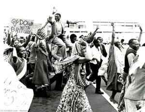 Tom Mboya Returns Home From His Visit Overseas — Mohamed Amin