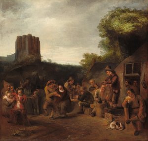 Conviviality Near The Inn — Constantijn À Renesse