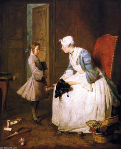 The Governess — Jean-baptiste-siméon Chardin