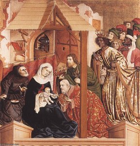 The Adoration Of The Magi — Hans Multscher