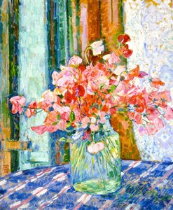 Sweet Peas (also Known As Pois De Senteur) — Theo Van Rysselberghe