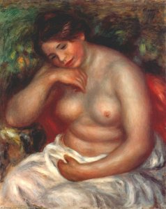 Woman Sleeping — Pierre-auguste Renoir, Impressionistic Serenity