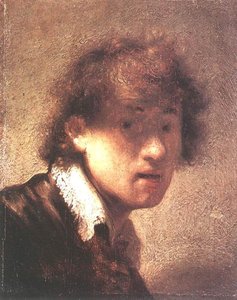 Self Portrait — Rembrandt Van Rijn, Vincent Van Gogh