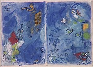 Vitrage At Art Institute Of Chicago — Marc Chagall, Naive Art
