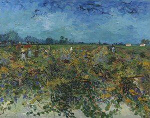 The Green Vineyard — Vincent Willem Van Gogh