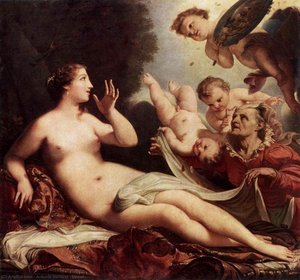 Danaë — Antonio Bellucci, Baroque Rococo