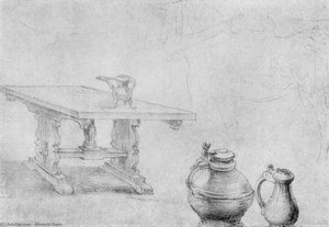 Table And Cans — Albrecht Dürer