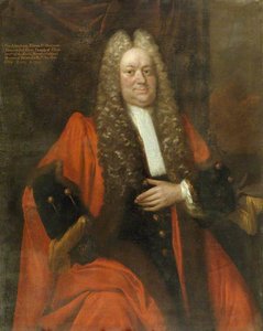 Sir Abraham Elton (1654–1727), 1st Bt, Mp, As Mayor Of Bristol — Johan Van Diest
