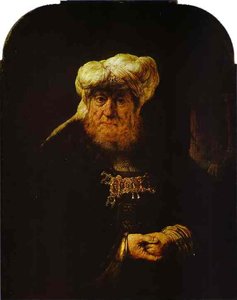 The King Uzziah Stricken With Leprosy — Rembrandt Van Rijn, Baroque