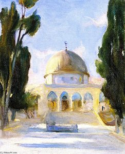 The Dome Of The Rock, Temple Mount, Jerusalem — Philip Alexius De László