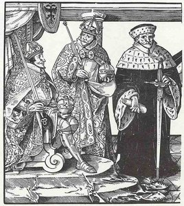 The Secular Hierarchy, Emperor, King , Duke — Tobias Stimmer