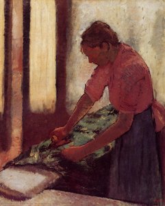 Woman Ironing — Edgar Degas