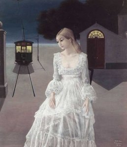The Wedding Dress — Paul Delvaux