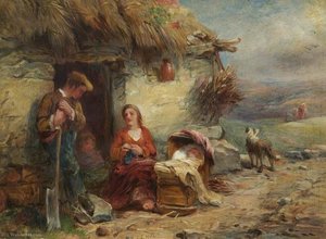 The crofter's family