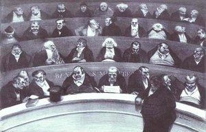 The Legislative Belly — Honoré Daumier