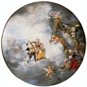 Sketch For Ceiling Decoration — Ignacio Díaz Olano