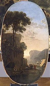 PAYSAGE AVEC UNE TOUR