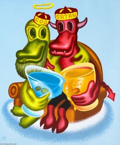 Heaven ^ Hell — Peter Saul