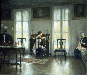 Mother And Mary — Edmund Charles Tarbell