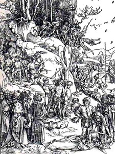 The Martyr Of 10,000 Christians, Berlin Smpk — Albrecht Dürer