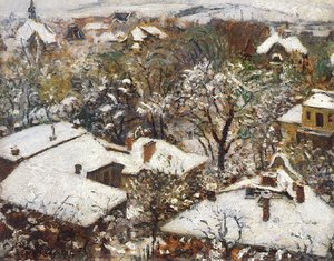 Winter In The Spring — István Csók
