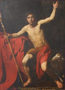 Saint John The Baptist — Valentin De Boulogne