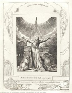 And My Servant Job Shall Pray For You — Sir William Blake Richmond, Romanticism